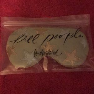 Free people leather starry eyed travel eye mask